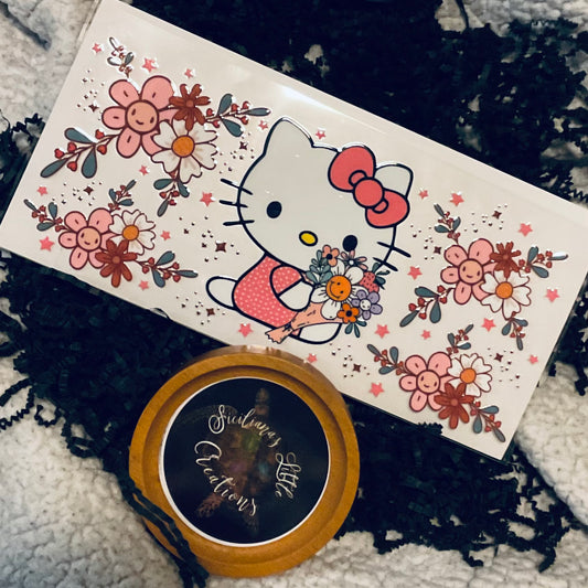 flores de hello kitty