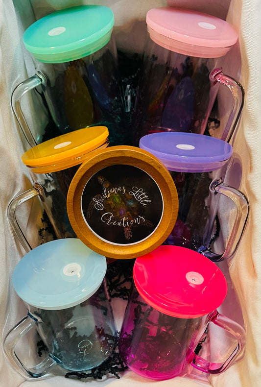 Colored Jelly Mug (Choose Design)