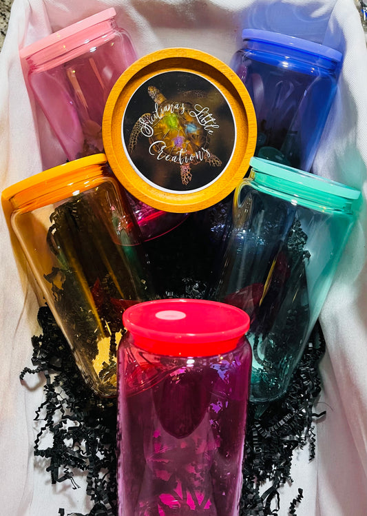 Colored Jelly Cups (Choose Design)
