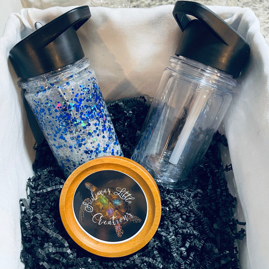 Kids Snow Globe Sippy Cup (Choose Design)